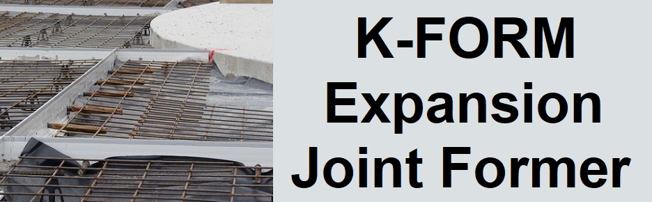 K-FORM Expansion Joint Former